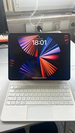 Ipad pro 12.9inch 5th gen with magic keyboard, Computers en Software, Apple iPads, Apple iPad Pro, Wi-Fi, Zo goed als nieuw, Zwart