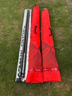 Severne redback junior zeilen 2.6-3.0 en mast 3m rdm white, Watersport en Boten, Windsurfen, Ophalen, Gebruikt, Zeil, Met draagtas
