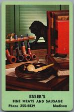 speelkaart - LK13634 - Esser's meats & sausage, Envoi, Comme neuf, Carte(s) à jouer