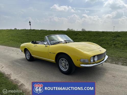 Fiat Dino Spider 2000 Cabriolet 1967 | Route 66 auctions, Auto's, Oldtimers, Bedrijf, Te koop, Open dak, Fiat, Benzine, Cabriolet