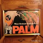 Kartonnen reclame in een metalen frame: PALM-bier., Verzamelen, Ophalen, Gebruikt, Reclamebord