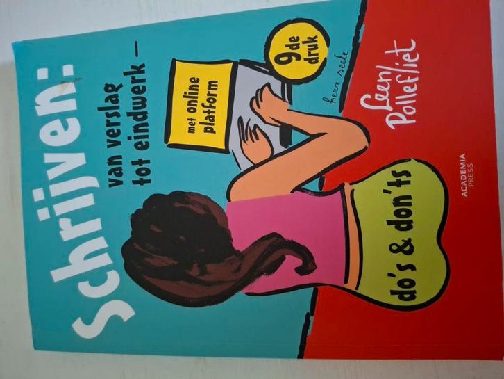 Leen Pollefliet - Schrijven: van verslag tot eindwerk, Boeken, Overige Boeken, Gelezen, Ophalen of Verzenden