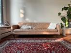 Zetel leer - cognac - 3,5sits, Huis en Inrichting, Zetels | Zetels, Ophalen, Zo goed als nieuw, Leer