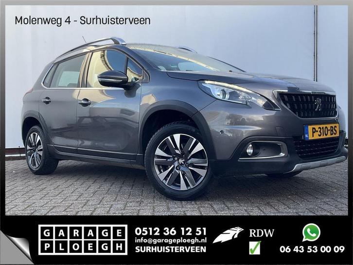 Peugeot 2008 1.2 PureTech Allure Trekhaak Nav/Cam Cruise Led, Auto's, Peugeot, Bedrijf, ABS, Adaptieve lichten, Airbags, Alarm