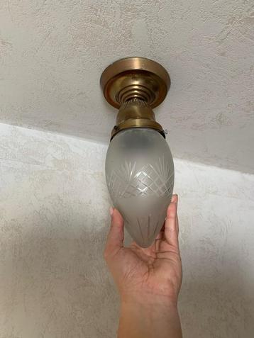 art deco plafondlamp beschikbaar voor biedingen