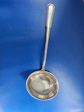 Verzilverde pollepel. Jaren "40. beschikbaar voor biedingen