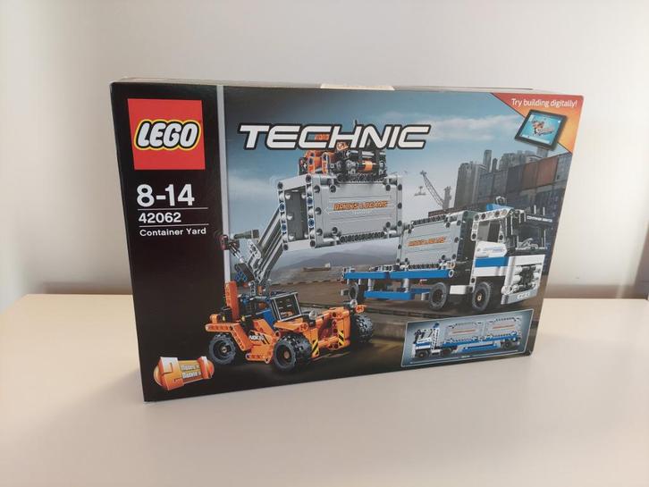 Lego Technic 42062 Container Yard, Kinderen en Baby's, Speelgoed | Duplo en Lego, Nieuw, Lego, Complete set, Ophalen of Verzenden