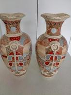 2 satsuma vazen, Antiquités & Art, Antiquités | Vases, Enlèvement