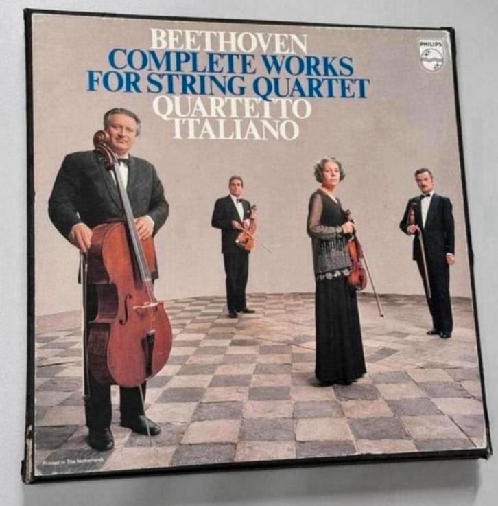 QUARTETTO ITALIANO BEETHOVEN complete string quartets Boxset, Cd's en Dvd's, Vinyl | Klassiek, Zo goed als nieuw, 12 inch, Ophalen of Verzenden