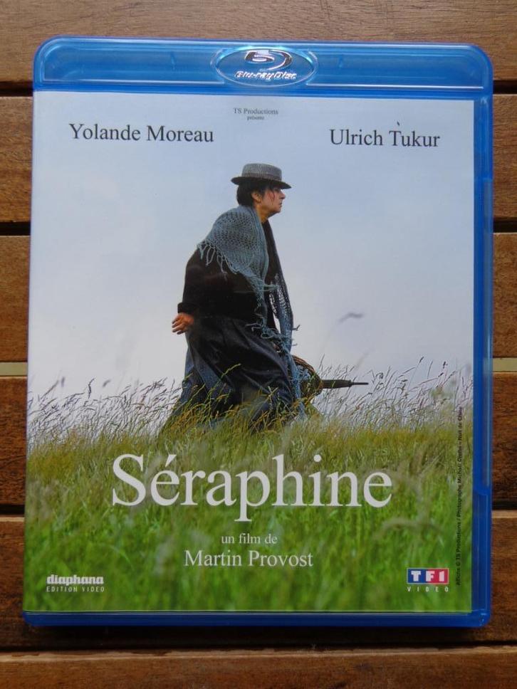 )))  Bluray  Séraphine  //  Yolande Moreau  (((, CD & DVD, Blu-ray, Comme neuf, Drame, Enlèvement ou Envoi