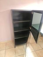 1 kast met glazen deuren, Huis en Inrichting, Kasten | Vitrinekasten, Ophalen, Zo goed als nieuw