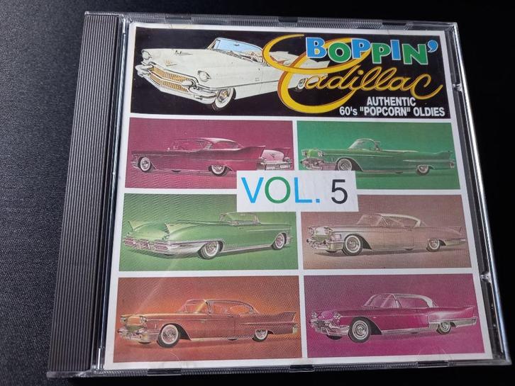 Cadillac "Boppin" Oldies Vol.5 - Popcorn Cd = Mint, Cd's en Dvd's, Cd's | R&B en Soul, Zo goed als nieuw, Soul of Nu Soul, 1960 tot 1980
