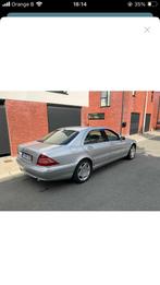 Zeer nette mercedes s klasse w220 s350 limousine, Auto's, Zwart, Leder, 5 zetels, 5 deurs