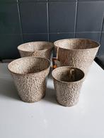 Bloempotten. 4 stuks, Tuin en Terras, Bloempotten, Ophalen of Verzenden, Zo goed als nieuw