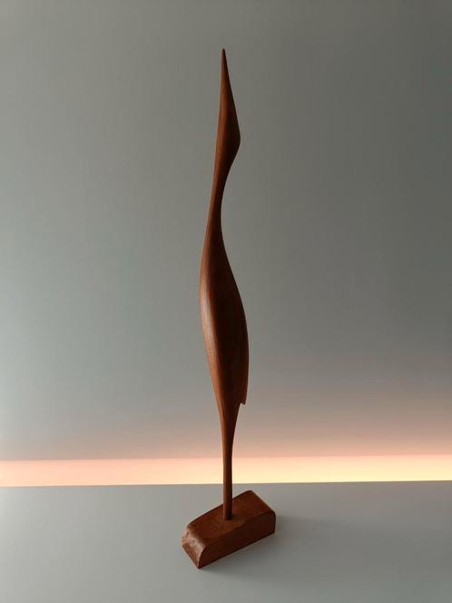 Houten vogel, Antiek en Kunst, Kunst | Designobjecten, Ophalen of Verzenden