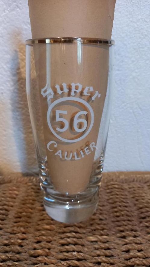 BRASSERIE CAULIER GLAS, Verzamelen, Biermerken, Nieuw, Glas of Glazen, Overige merken, Ophalen