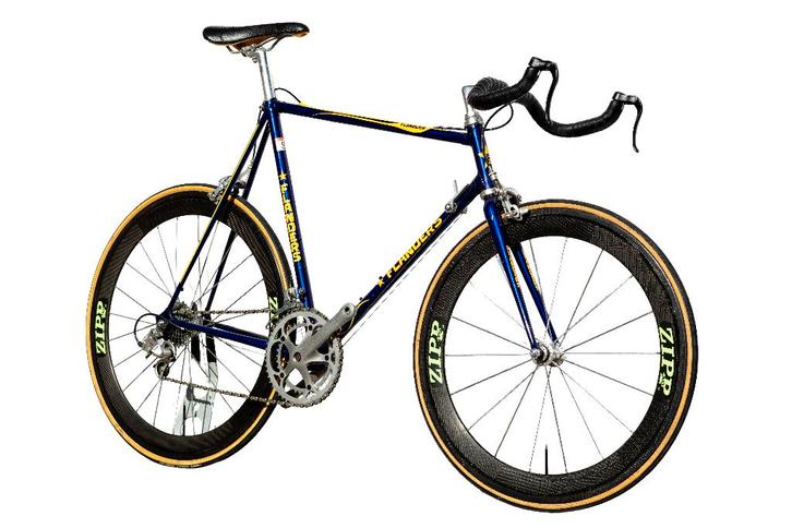 Flanders Tijdritfiets - Campagnolo, Fietsen en Brommers, Fietsen | Racefietsen, Zo goed als nieuw, Heren, Overige merken, Staal