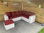 steigerhout loungeset Lounge Hoekbankbank GRATIS BEZORGD, Jardin & Terrasse, Bois d'échafaudage, Table à dinner, Enlèvement ou Envoi