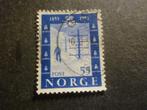 Noorwegen/Norvège 1954 Mi 389(o) Gestempeld/Oblitéré, Postzegels en Munten, Postzegels | Europa | Scandinavië, Verzenden, Noorwegen