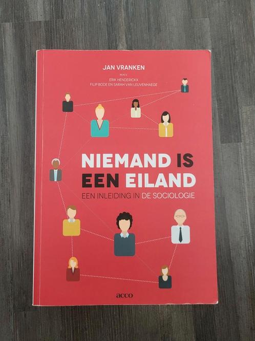 Sarah Van Leuvenhaege - Niemand is een eiland, Boeken, Wetenschap, Zo goed als nieuw, Ophalen of Verzenden