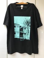 Tee-shirt noir imprimé H&M LOGG - Taille M --, Comme neuf, Noir, Taille 48/50 (M), Enlèvement ou Envoi