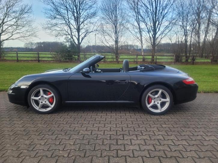 Porsche 911 type 997 Carrera 2 cabrio 3.6 handbak, Auto's, Porsche, Particulier, Benzine, Cabriolet, 2 deurs, Handgeschakeld, Zwart
