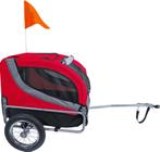 Boon fietskar Runner 1, rood/grijs., Fietsen en Brommers, Fietsaccessoires | Aanhangwagens en Karren, Opvouwbaar, Nieuw, 20 tot 40 kg