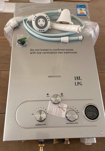 18L Propaan Boiler / LPG Geiser | Overal Warm Water -NIEUW- beschikbaar voor biedingen