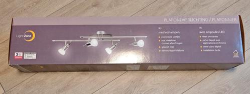 Plafond Lamp met led spots, Huis en Inrichting, Lampen | Spots, Zo goed als nieuw, Led, Ophalen of Verzenden