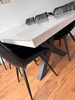Eet + salon tafel en stoelen, Ophalen, Zo goed als nieuw