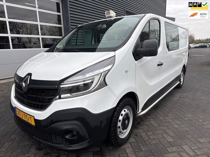 Renault Trafic 2.0 dCi 145 T29 L2H1 Dubbelcabine Comfort, Auto's, Bestelwagens en Lichte vracht, Bedrijf, Te koop, ABS, Achteruitrijcamera