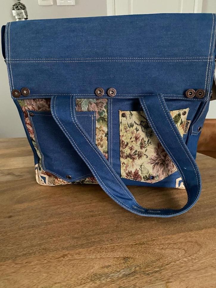 Mooie fietstas jeans, Fietsen en Brommers, Fietsaccessoires | Fietstassen, Nieuw, Ophalen of Verzenden