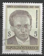 Oostenrijk 1987 - Yvert 1721 - Erwin Schrodinger (ST), Timbres & Monnaies, Timbres | Europe | Autriche, Affranchi, Envoi