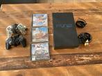 Playstation 2 + 2 controllers + 3 spellen incl. Memory card, Games en Spelcomputers, Ophalen, Met 2 controllers