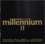 2cd ' Music of the millenium II - Various (gratis verzending, Pop rock, Utilisé, Enlèvement ou Envoi
