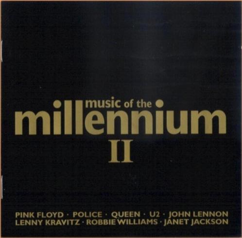 2cd ' Music of the millenium II - Various (gratis verzending, CD & DVD, CD | Rock, Utilisé, Pop rock, Enlèvement ou Envoi