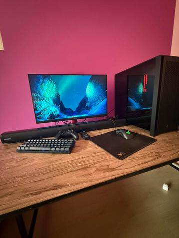 ‼️GAMING PC MET MONITOR‼️ beschikbaar voor biedingen