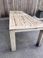 Houten tuintafel 3m x 1m, Tuin en Terras, Tuintafels, Ophalen, Gebruikt, Rechthoekig, Hout
