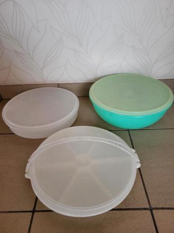3 grote Tupperware dozen, Enlèvement ou Envoi, Utilisé