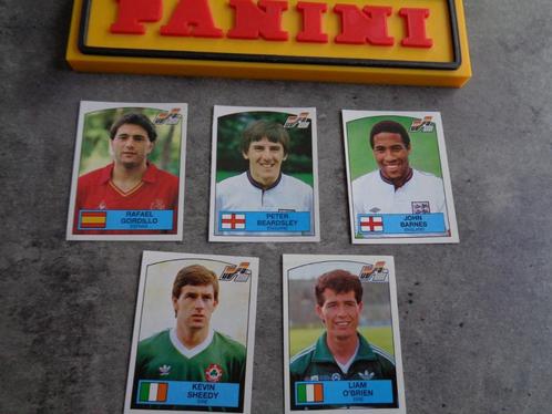 PANINI voetbal stickers  EURO 88 ANNO EK 1988  5X verschil., Hobby en Vrije tijd, Stickers en Plaatjes, Verzenden