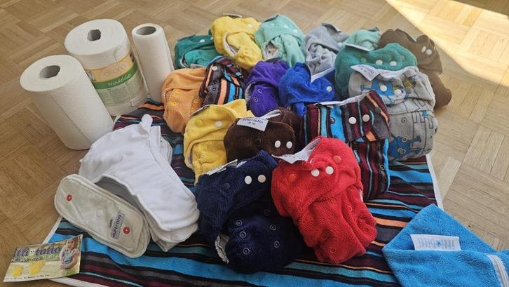 Complete wasbare luierset — Itti Bitti Tutto, Kinderen en Baby's, Badjes en Verzorging, Zo goed als nieuw, Overige typen, Ophalen of Verzenden