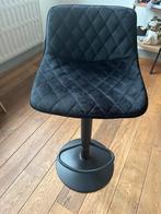 Lot de 2 chaises haute noires velour, Ophalen, Gebruikt
