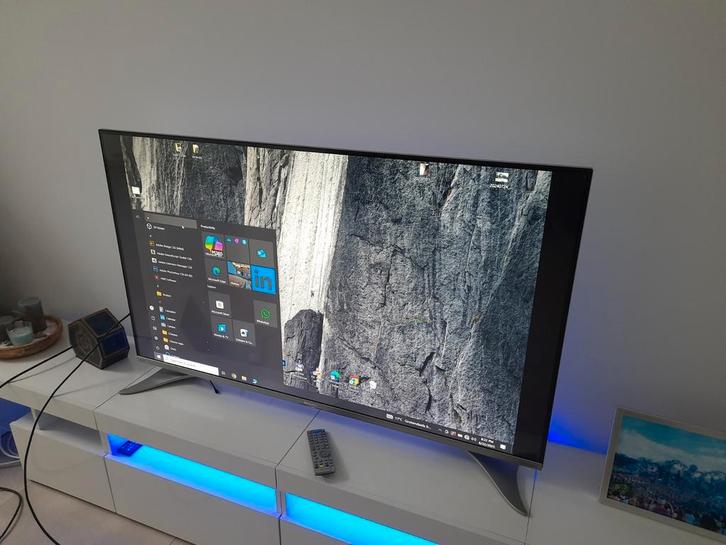 Sharp TV smart 55 inch, Audio, Tv en Foto, Televisies, Zo goed als nieuw, LED, Sharp, Smart TV, Ophalen of Verzenden