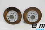 Set remschijven achterzijde VW Golf 7 FL 5drs 5Q0615601D, Gebruikt