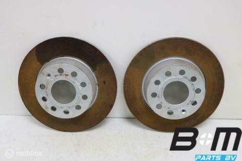 Set remschijven achterzijde VW Golf 7 FL 5drs 5Q0615601D, Auto-onderdelen, Remmen en Aandrijving, Gebruikt
