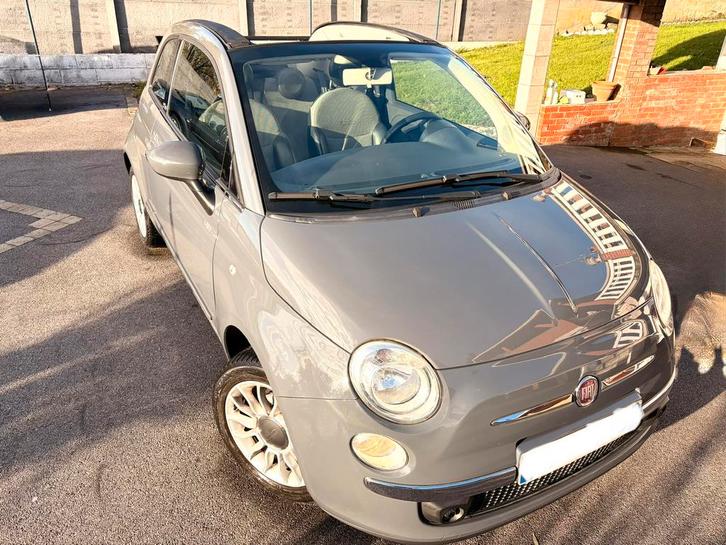Fiat 500c cabriolet 1.2 83000km goede staat zonder klap, Auto's, Fiat, Particulier, 500C, ABS, Achteruitrijcamera, Airbags, Airconditioning
