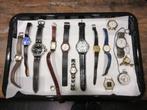 Lot van oude horloges uurwerken allerhande quartz en manueel, Antiek en Kunst, Ophalen