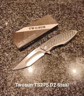 Twosun TS275, acier D2, neuf €65, - maintenant pour €45, -, Envoi, Comme neuf