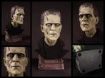 Sideshow Frankenstein Life size bust Paint sample Horror, Enlèvement, Comme neuf, Fantasy