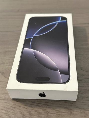 Iphone 16 pro max 512gb black titanium NIEUW ONGEBRUIKT MET  beschikbaar voor biedingen